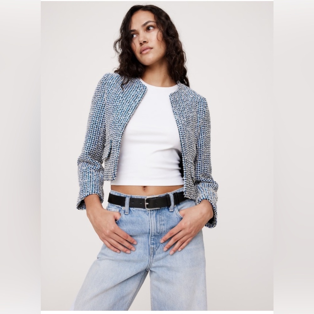 Banana Republic Italian boucle lady jacket